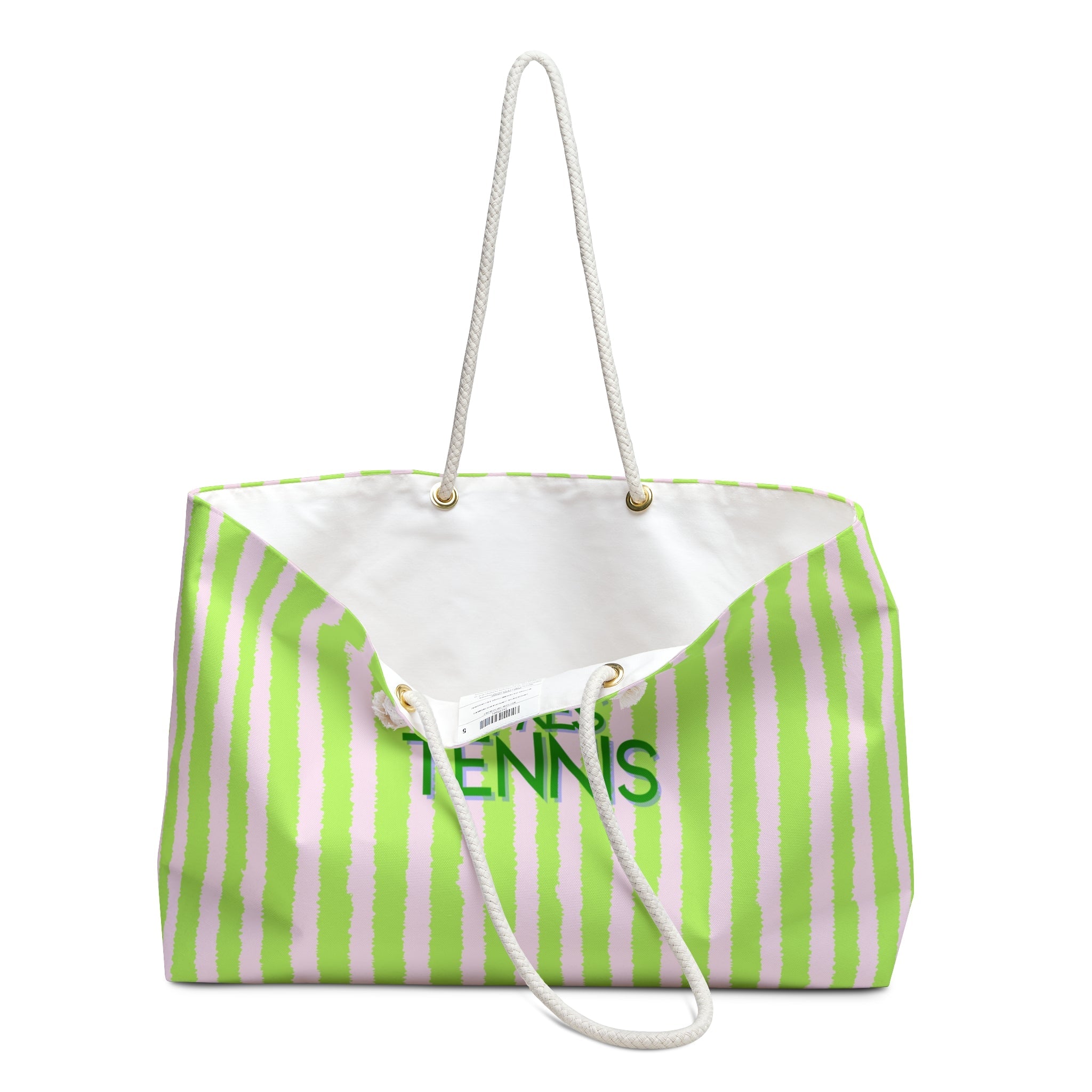Aprés Tennis Oversized Tote Bag, Tennis Green